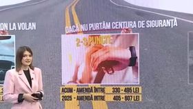 VIDEO Cât cresc amenzile pentru șoferi. Sancțiunile vor crește odată cu salariul minim brut pe economie.